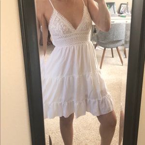 White dress
